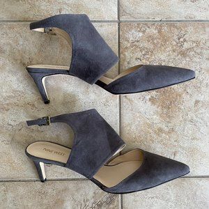 Nine West Grey Suede "Salinda" Shoes